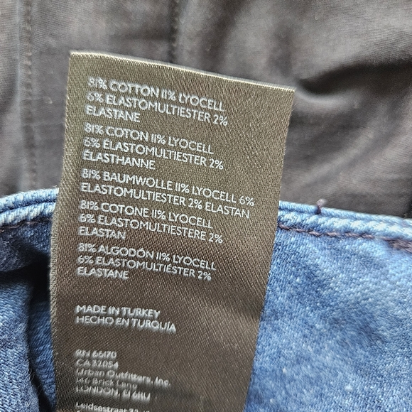 Anthropologie Blue Wide Leg Jeans - Picture 13 of 13